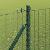 Poteau de clôture. 7 pcs Vert Acier 522893522893
