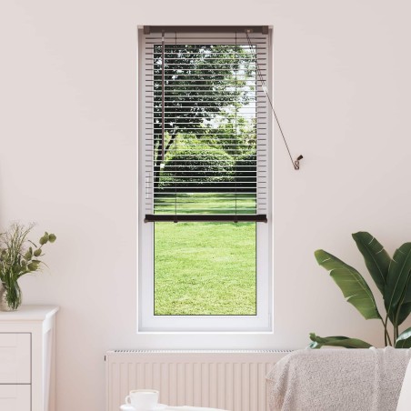 Store Vénitien Marron foncé avec motif 150 x 50 cm PVC 522897522897