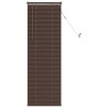 Store Vénitien Marron foncé avec motif 150 x 50 cm PVC 522897522897