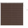 Store Vénitien Marron foncé avec motif 150 x 140 cm PVC 522898522898