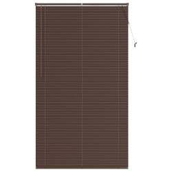 Store Vénitien Marron foncé avec motif 213 x 120 cm PVC 522902522902