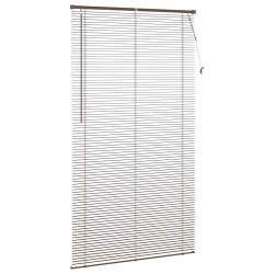 Store Vénitien Marron foncé avec motif 213 x 110 cm PVC 522903522903