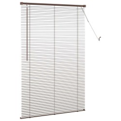 Store Vénitien Marron foncé avec motif 150 x 70 cm PVC 522904522904