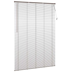 Store Vénitien Marron foncé avec motif 213 x 150 cm PVC 522909522909