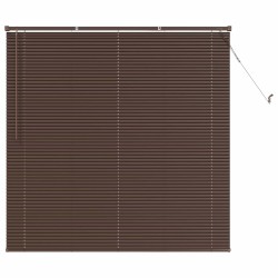 Store Vénitien Marron foncé avec motif 150 x 130 cm PVC 522912522912