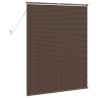 Store Vénitien Marron foncé avec motif 150 x 120 cm PVC 522913522913