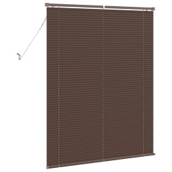Store Vénitien Marron foncé avec motif 150 x 110 cm PVC 522914522914
