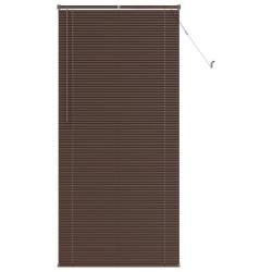 Store Vénitien Marron foncé avec motif 213 x 100 cm PVC 522916522916