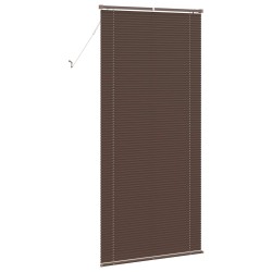 Store Vénitien Marron foncé avec motif 213 x 100 cm PVC 522916522916