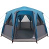 Tente de cabine 3 personnes Bleu et gris 320 x 320 x 203 cm 522934522934