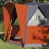 Tente de cabine 3 personnes Gris et orange 320 x 320 x 203 cm 522936522936