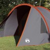 Tente tunnel 4 personnes Gris et orange 778 x 356 x 210 cm 522943522943