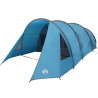 Tente tunnel 4 personnes Bleu et gris 778 x 356 x 210 cm 522948522948