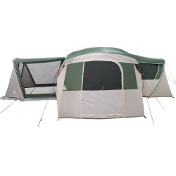 Tente familiale 20 personnes Vert et blanc 745 x 700 x 217 cm 522961522961