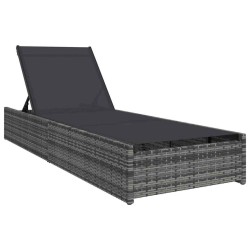 Transat Gris 200,5 x 70 x 75 cm polyrotin 522975522975