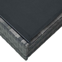 Transat Gris 200,5 x 70 x 75 cm polyrotin 522975522975