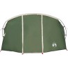 Tente tunnel 4 personnes Vert et blanc 318 x 275 x 140 cm 522981522981