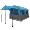 Tente familiale 4 personnes Bleu et gris 324 x 255 x 230 cm 522987522987