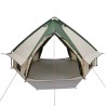 Tente Teepee 4-Personnes Vert et gris 388 x 320 x 169 cm 522990522990