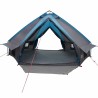 Tente Teepee pour 8 personnes Bleu et gris 490 x 410 x 210 cm 523015523015