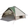 Tente Teepee pour 8 personnes Vert et blanc 490 x 410 x 210 cm 523016523016