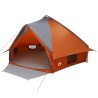 Tente Teepee 10 personnes Gris et orange 567 x 470 x 242 cm 523017523017