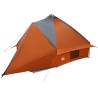 Tente Teepee 10 personnes Gris et orange 567 x 470 x 242 cm 523017523017