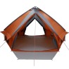 Tente Teepee 10 personnes Gris et orange 567 x 470 x 242 cm 523017523017