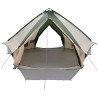 Tente Teepee 10 personnes Vert et blanc 567 x 470 x 242 cm 523019523019