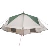 Tente Teepee 6 personnes Vert et blanc 431 x 366 x 185 cm 523022523022
