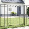 Élément de clôture Assen Gris 170 x 200 cm Acier 523038523038