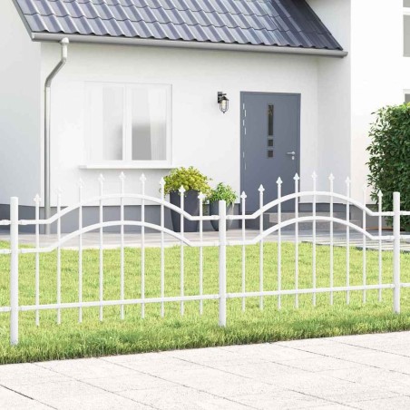 Clôture de jardin Woerden Blanc 240 x 115 cm 523044523044