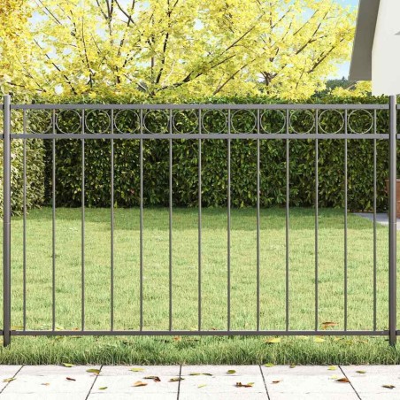 Élément de clôture Assen Gris 170 x 80 cm Acier 523048523048