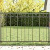 Élément de clôture Assen Gris 170 x 80 cm Acier 523048523048