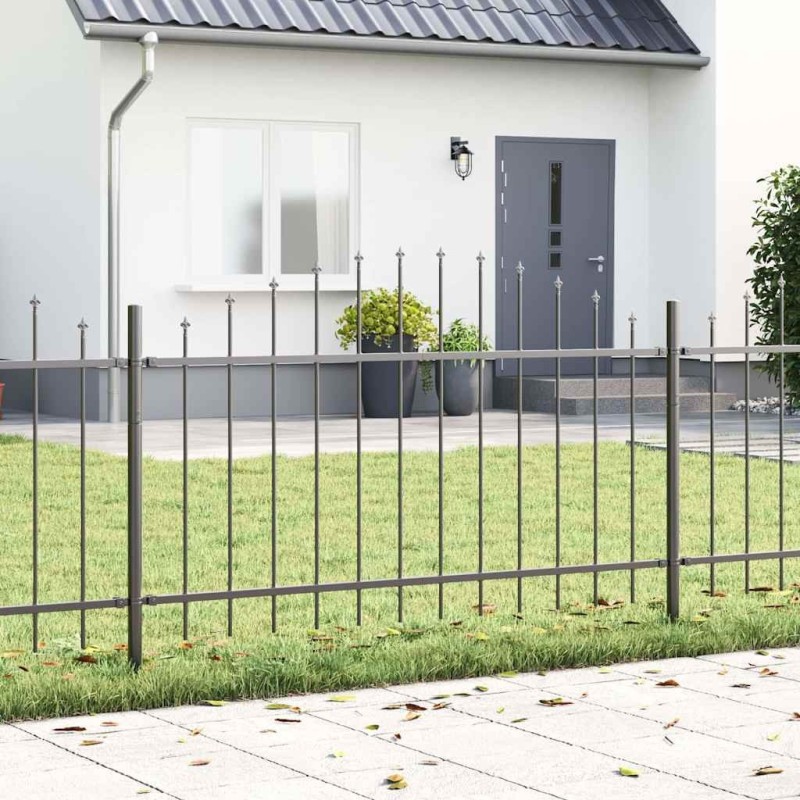 Clôture de jardin Woerden Gris 170 x 140 cm 523054523054