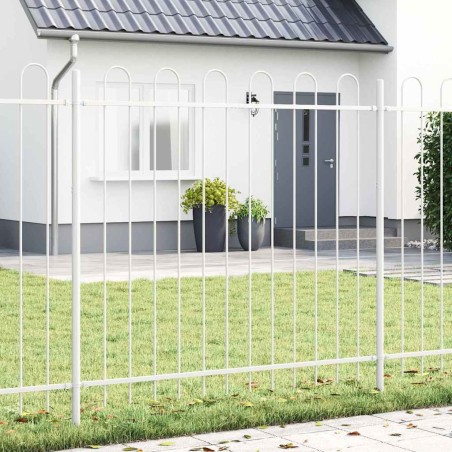 Clôture de jardin Boxtel Blanc 1,7 x 1,5 m 523059523059