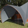 Tente Teepee 9 personnes Gris et orange 502 x 502 x 297 cm 523060523060