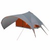 Tente Teepee 9 personnes Gris et orange 502 x 502 x 297 cm 523060523060