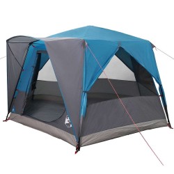 Tente de camping 5 personnes Bleu et gris 333 x 317 x 194 cm 523062523062