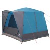 Tente de camping 5 personnes Bleu et gris 333 x 317 x 194 cm 523062523062
