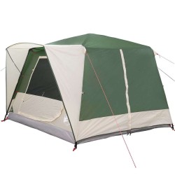 Tente cabine 7 personnes avec toit Vert 400 x 350 x 212 cm 523066523066