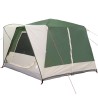 Tente cabine 7 personnes avec toit Vert 400 x 350 x 212 cm 523066523066