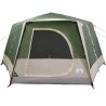 Tente cabine 7 personnes avec toit Vert 400 x 350 x 212 cm 523066523066
