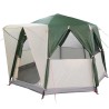 Tente de cabine 3 personnes Vert et blanc 320 x 320 x 203 cm 523069523069