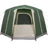 Tente de cabine 3 personnes Vert et blanc 320 x 320 x 203 cm 523069523069