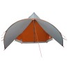 Tente Teepee 7-Personnes Gris et orange 600 x 600 x 347 cm 523074523074