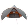 Tente Teepee 7-Personnes Gris et orange 600 x 600 x 347 cm 523074523074