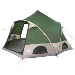 Tente en dôme 4 personnes avec toit Vert 505 x 450 x 248 cm 523079523079