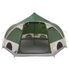 Tente en dôme 4 personnes avec toit Vert 505 x 450 x 248 cm 523079523079