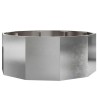 Jardinière Argent 90 x 90 x 35 cm Acier inoxydable 523085523085